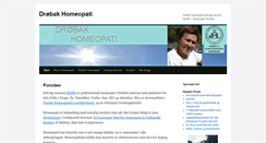 Desktop Screenshot of drobakhomeopati.no
